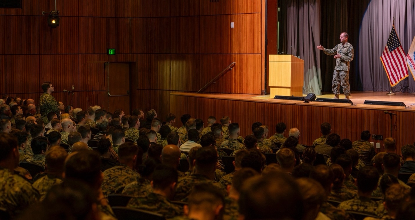 Adm. Munsch Discusses Vital Role of NPS in Developing Warfighters, Warfighting Solutions