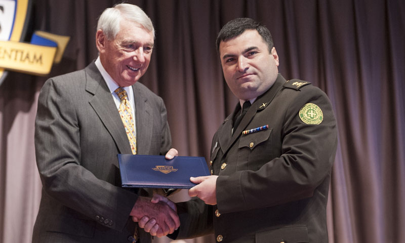 NPS Alumnus Leads Major Personnel Changes to Georgian Ministry of Defense